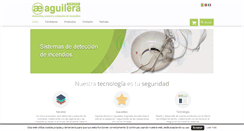 Desktop Screenshot of aguilera.es